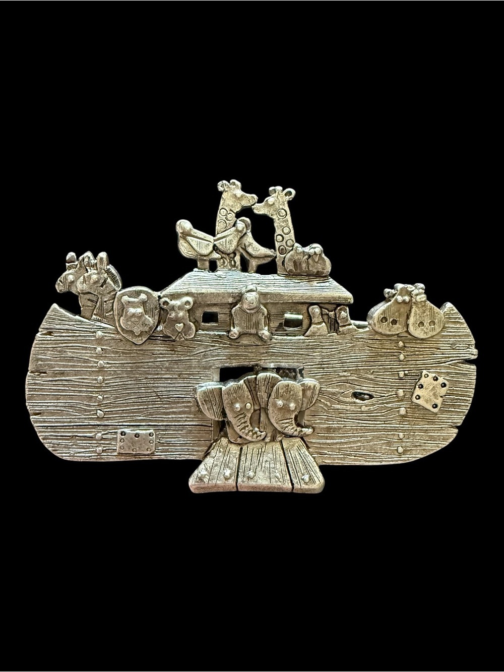 Vintage Danecraft Noah's Ark Brooch